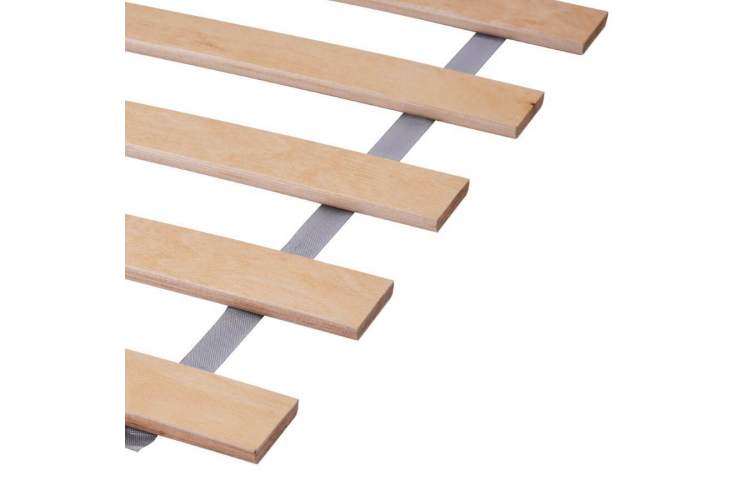 Кровать КЫМОР 90x200 Черный/Светло-коричневый-11