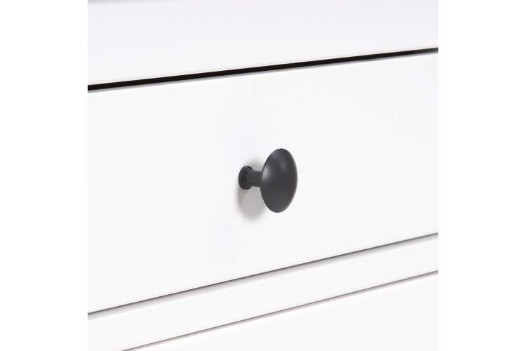 Комод КЫМОР 5 ящиков Белый/Светло-коричневый-9