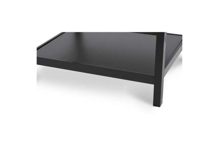 Журнальный стол КЫМОР 90х90 Черный-7