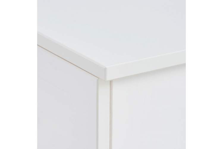 Комод ТИРАНА 3 ящика Белый-7