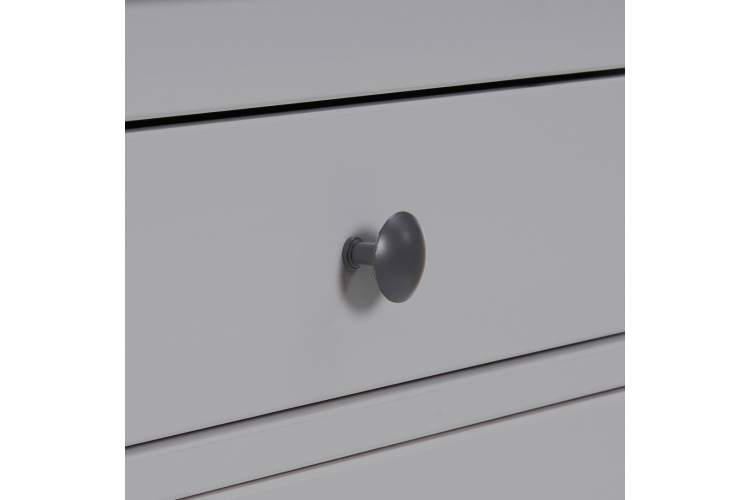 Комод КЫМОР 5 ящиков Серый-5