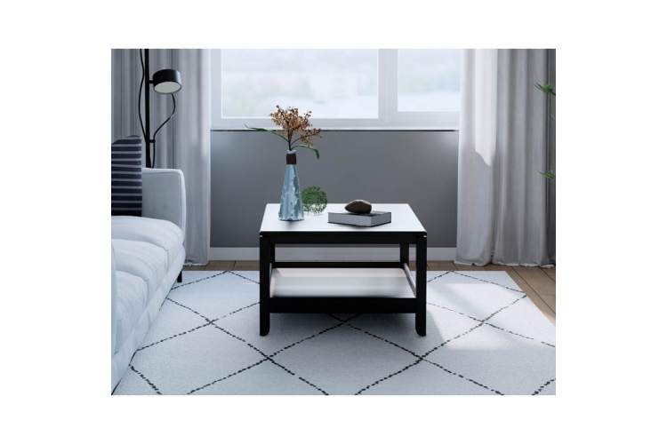 Журнальный стол КОДЗУВ 75x60 Черный-2