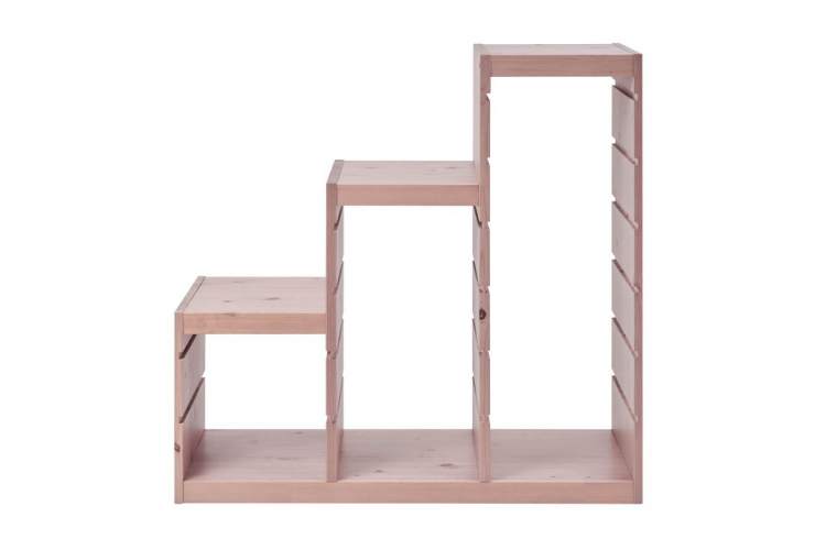 Каркас стеллажа СЫНОД 94х91х44 Светло-белый-5