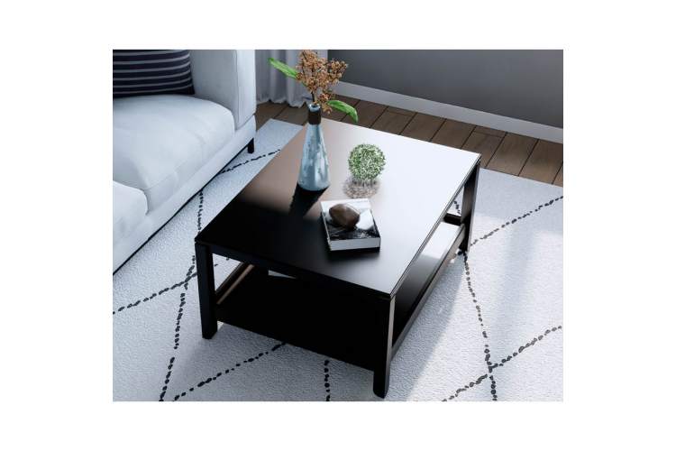 Журнальный стол КОДЗУВ 75x60 Черный-3