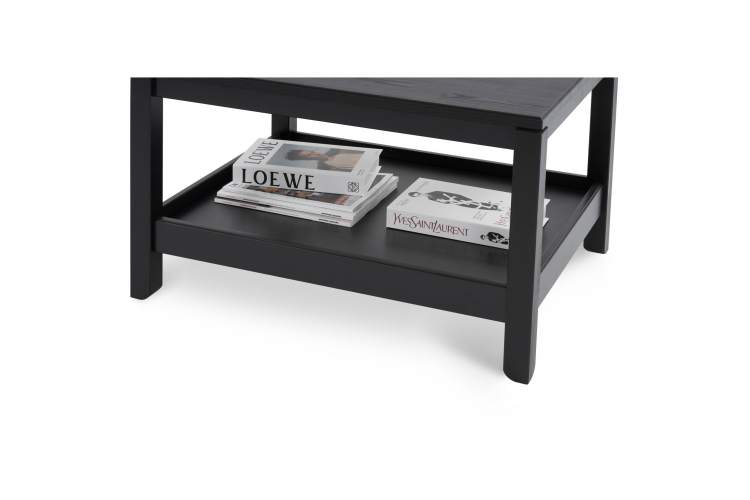 Журнальный стол КОДЗУВ 75x60 Черный-7