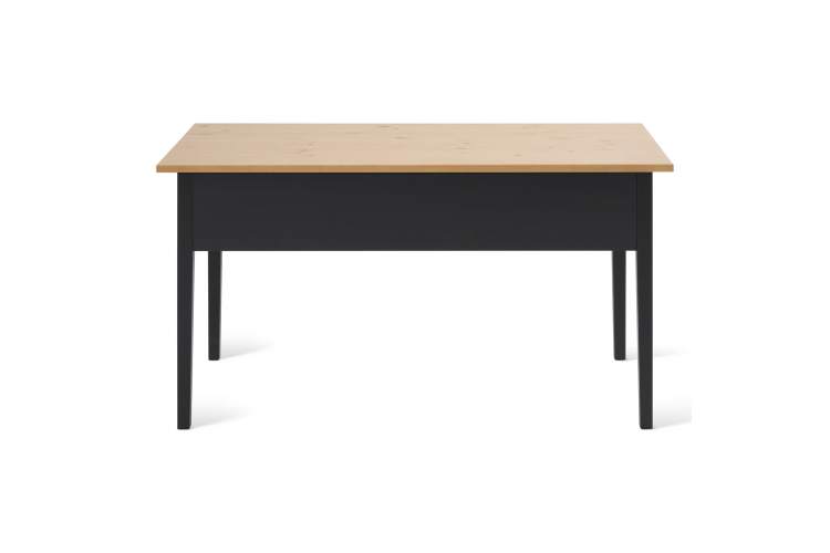 Письменный стол ВУХТЫМ 140x70 Черный/Светло-коричневый-14