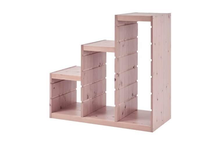 Каркас стеллажа СЫНОД 94х91х44 Светло-белый-4