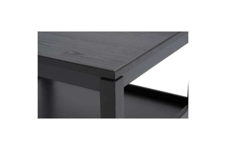 Журнальный стол КОДЗУВ 75x60 Черный-6