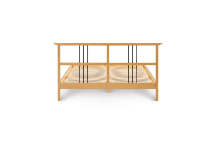 Кровать ВОЙВЫВ 160x200 Светло-коричневый-11