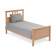 Кровать КЫМОР 90x200 Светло-коричневый