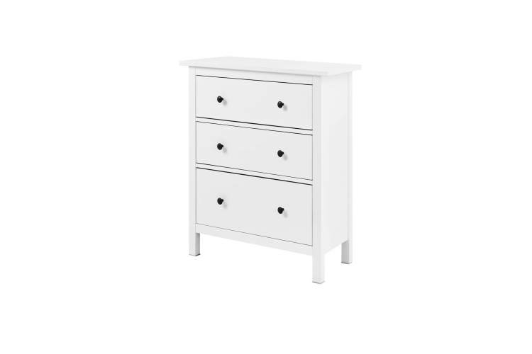 Комод КЫМОР 3 ящика МИНИ Белый