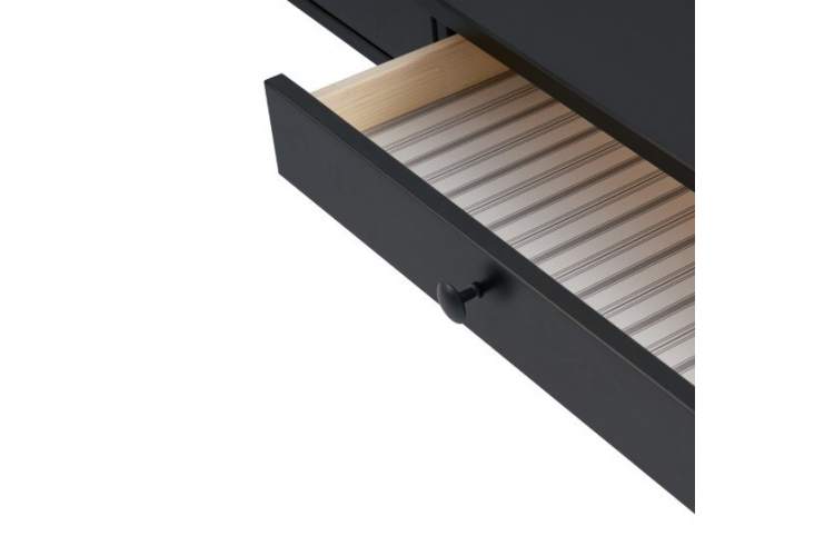 Письменный стол КЫМОР 121x47 Черный-10