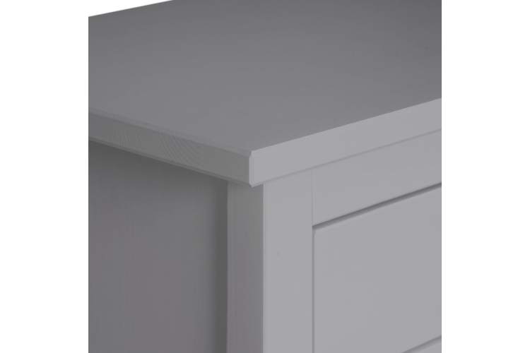 Комод КЫМОР 5 ящиков Серый-10