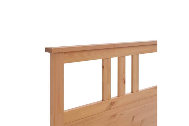 Кровать КЫМОР 90x200 Светло-коричневый-9