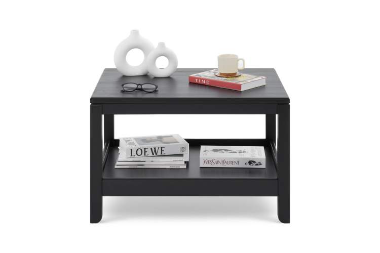 Журнальный стол КОДЗУВ 75x60 Черный-1