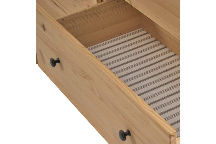 Комод ТИРАНА 6 ящиков Светло-коричневый-8