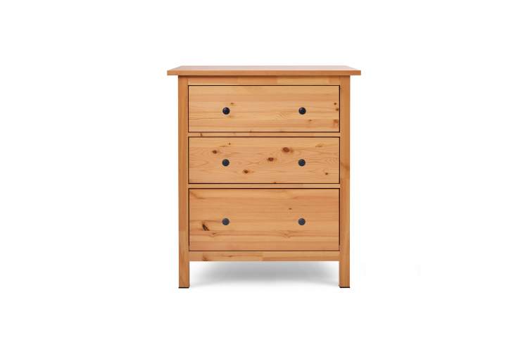 Комод КЫМОР 3 ящика МИНИ Светло-коричневый-1