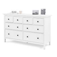 Комод КЫМОР 8 ящиков Белый