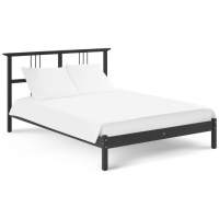 Кровать ВОЙВЫВ 140x200 Черный