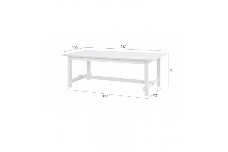 Обеденный стол ТОЛЫСЬ 210x105-10