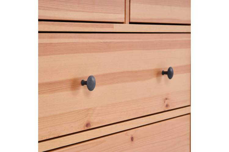 Комод КЫМОР 8 ящиков Светло-коричневый-8