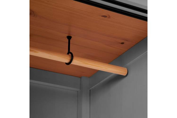 Шкаф раздвижной КЫМОР Серый/Светло-коричневый-11