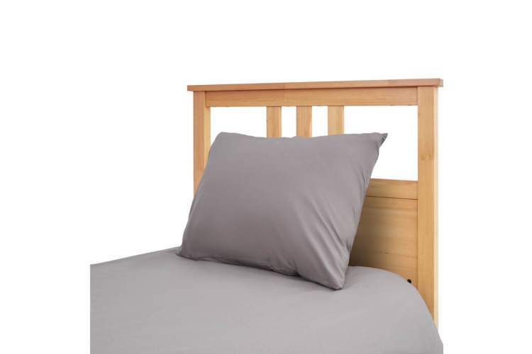 Кровать КЫМОР 90x200 Светло-коричневый-8