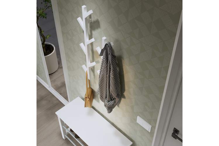 Вешалка-елочка МИЧА Белый-4