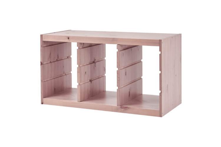 Каркас стеллажа СЫНОД 94х52х44 Светло-белый-4