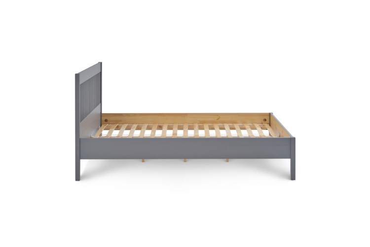 Кровать ИЛЕКСА 140х200 Серый-6