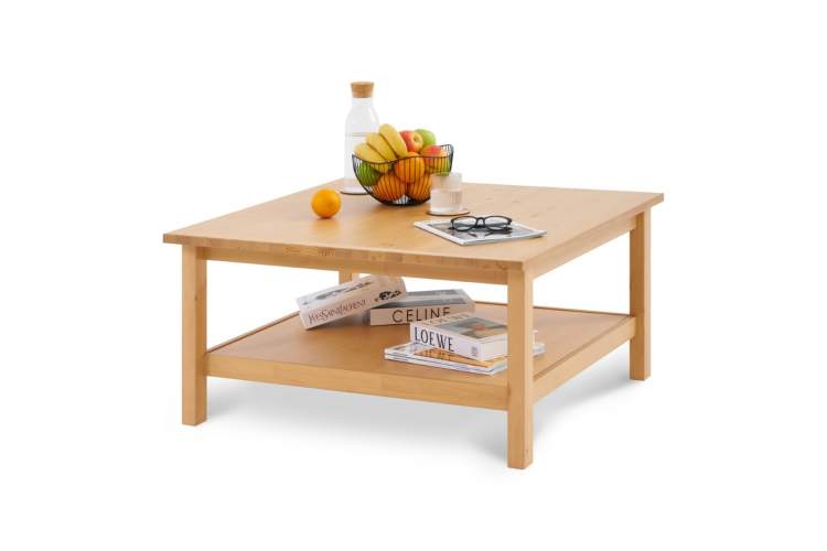 Журнальный стол КЫМОР 90х90 Светло-коричневый