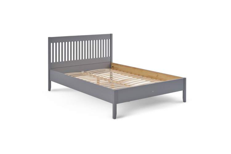 Кровать ИЛЕКСА 140х200 Серый-5