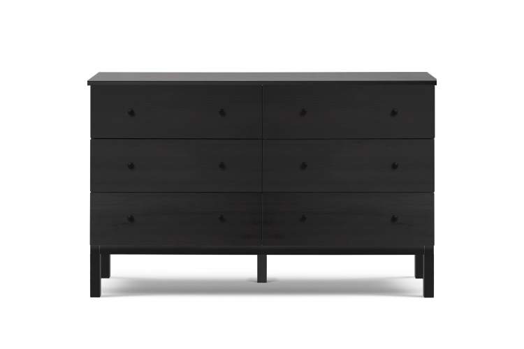 Комод ТИРАНА 6 ящиков Черный-6