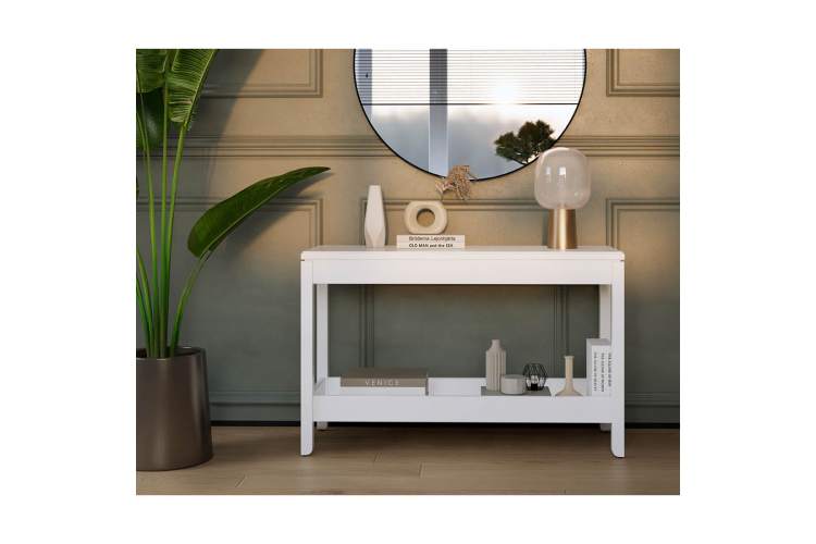 Консольный стол КОДЗУВ 100x35 Белый-3