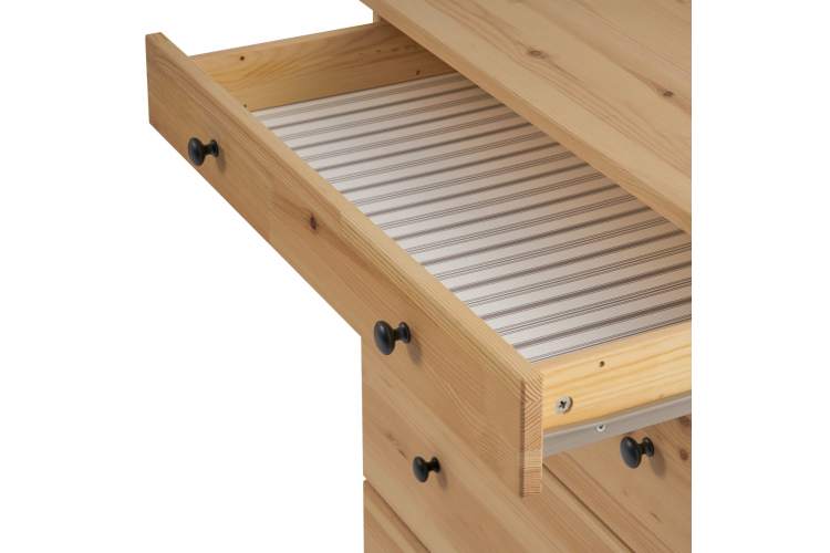 Комод ТИРАНА 5 ящиков 79 Светло-коричневый-9