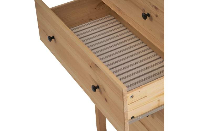 Комод ТИРАНА 5 ящиков 79 Светло-коричневый-10