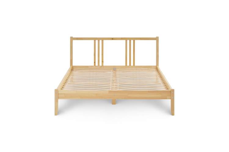 Кровать УСКАР 140х200 Прозрачный лак-6