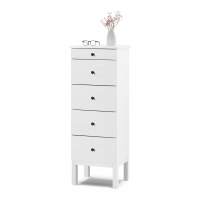 Комод ТИРАНА 5 ящиков 48 Белый