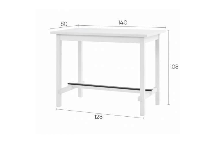 Барный стол ТОЛЫСЬ 140x80 ДСП-11