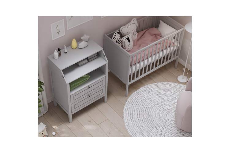 Стол пеленальный КОЧ Серый-4