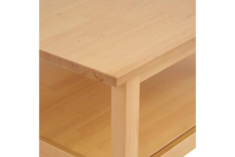 Журнальный стол КЫМОР 90х90 Светло-коричневый-9