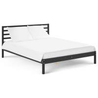 Кровать ТИРАНА 160х200 Черный