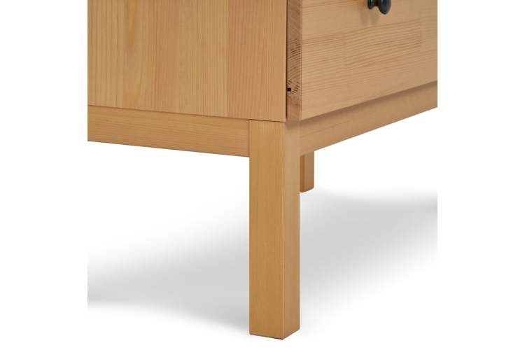 Комод ТИРАНА 3 ящика Светло-коричневый-8