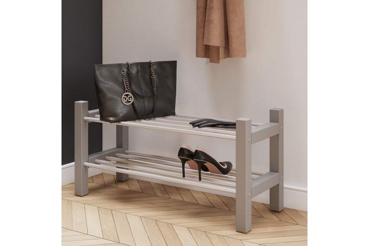 Полка для обуви МИЧА Серый-3