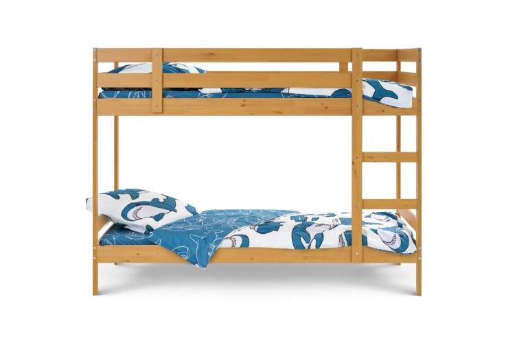 Двухъярусная кровать ОШ 90x200 Светло-коричневый-1