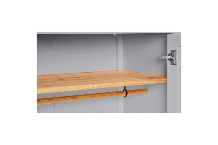 Шкаф-комби КОЧ 1 ящик Светло-серый-13
