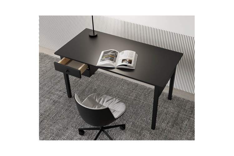 Письменный стол ВУХТЫМ 140x70 Черный-4