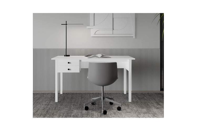 Письменный стол ВУХТЫМ 140x70 Белый-3