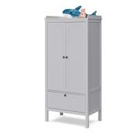 Шкаф-комби КОЧ 1 ящик Светло-серый