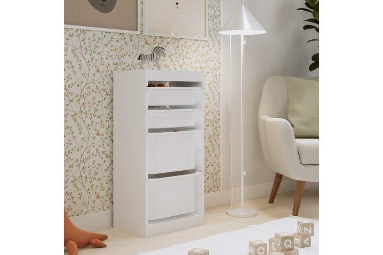 Каркас стеллажа СЫНОД 44х91х30 Белый-2